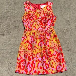 Julie Brown size 4 100% silk dress sleeveless